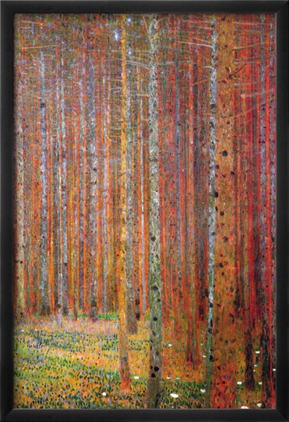 Tannenwald - Gustav Klimt Painting